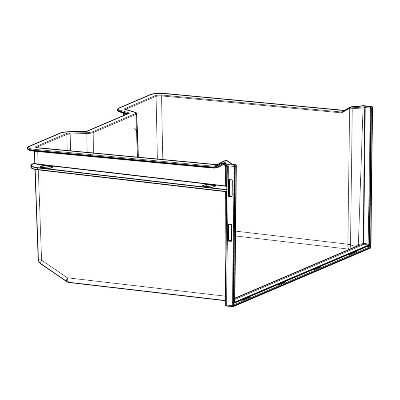 AEG Kasten gefrieren-,bedruckt,7902,426.8x200mm 8078300095
