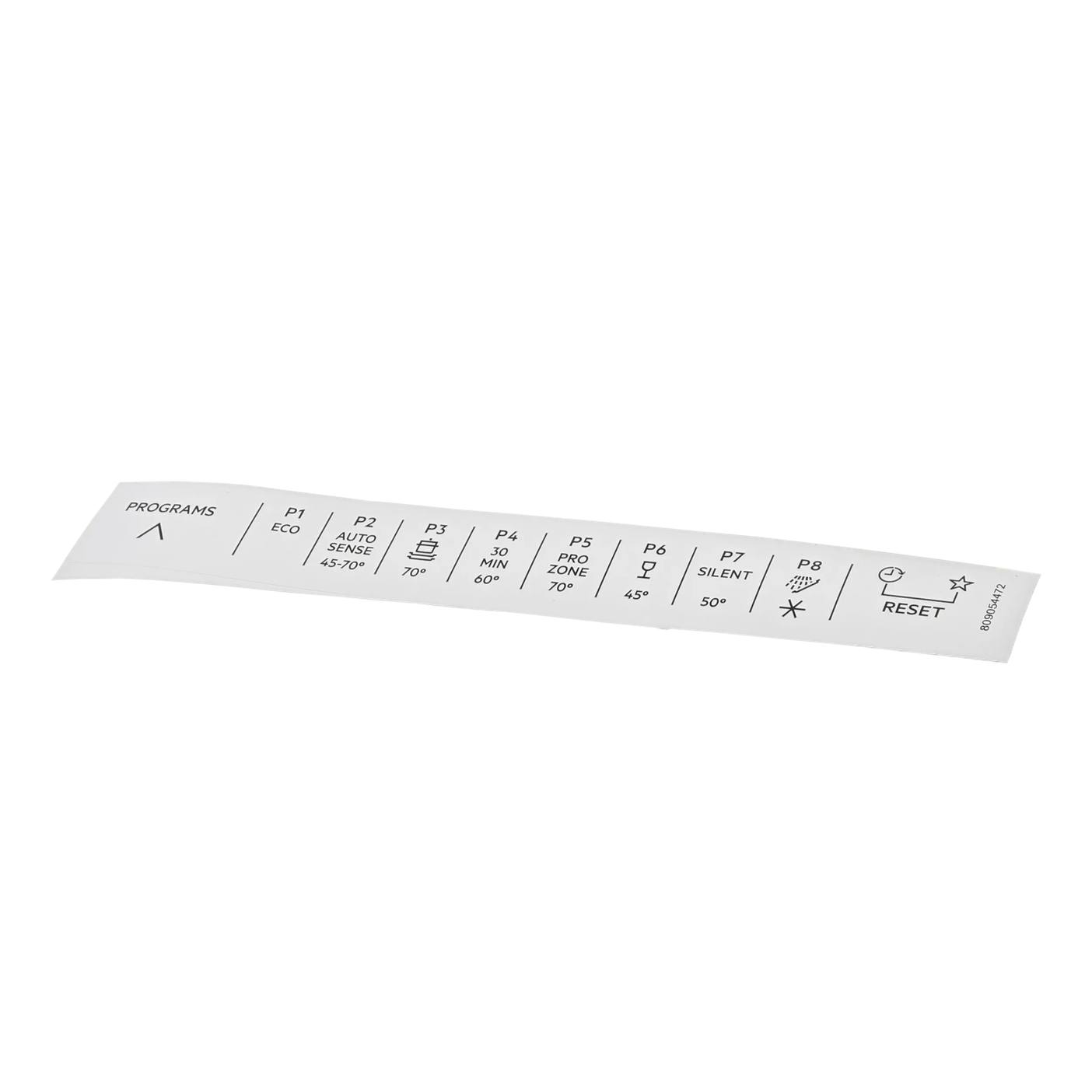Electrolux programetikett 8090544720