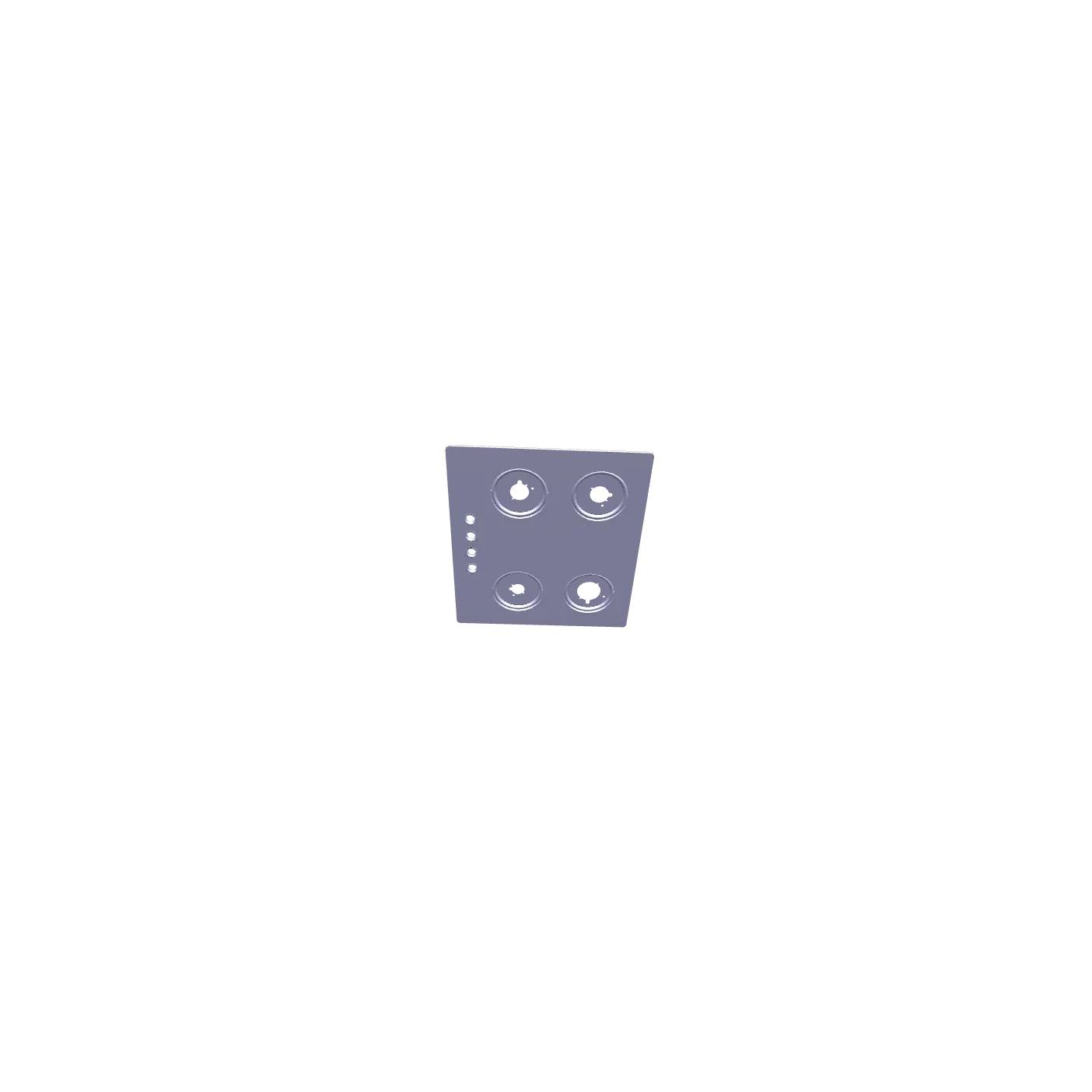 Electrolux encimera, negro, Zanussi, 590x520mm 140028869042