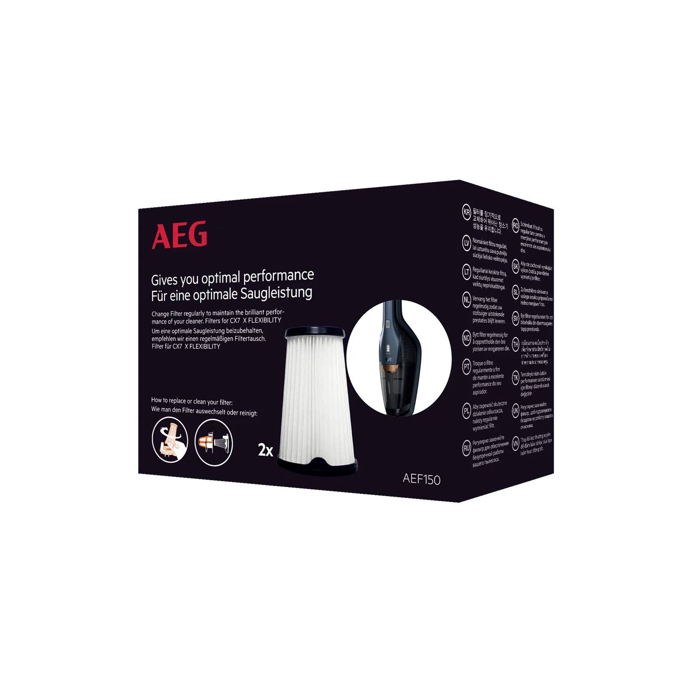AEG AEF150 2er Pack Innenfilter für CX7-2 9001683755