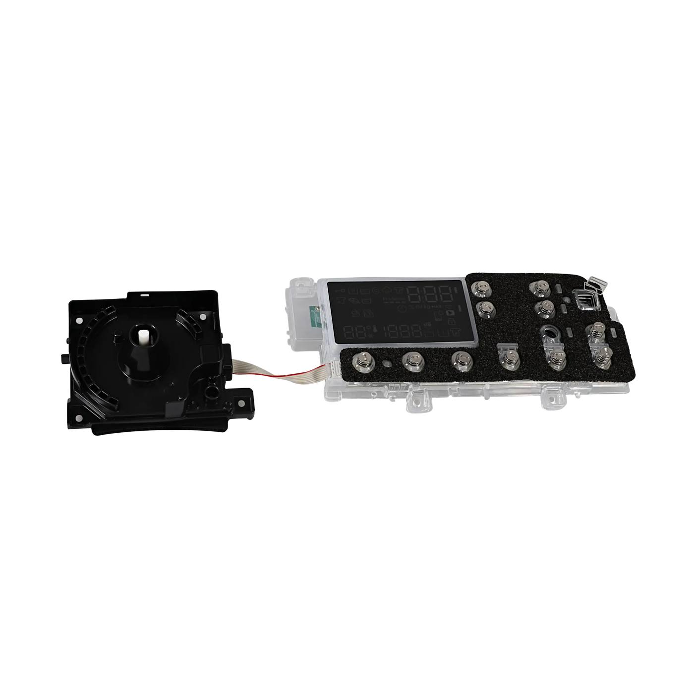 Zanussi user interface board NIUS Wi-Fi, programme selector, assembly, WM,Ruby 140265416010