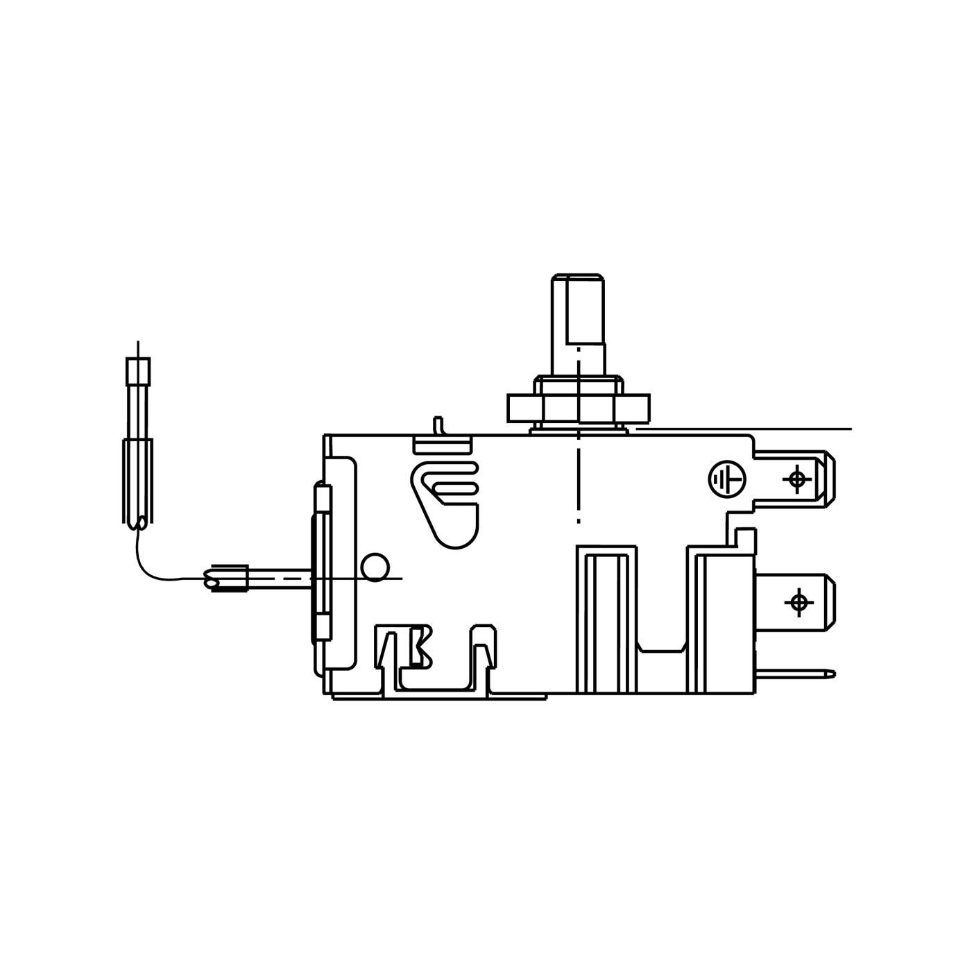 Zanussi Thermostat 2063979823