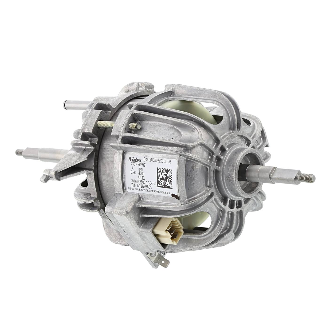Electrolux motor,inverter,190V,240Hz,3600rpm 140128966011