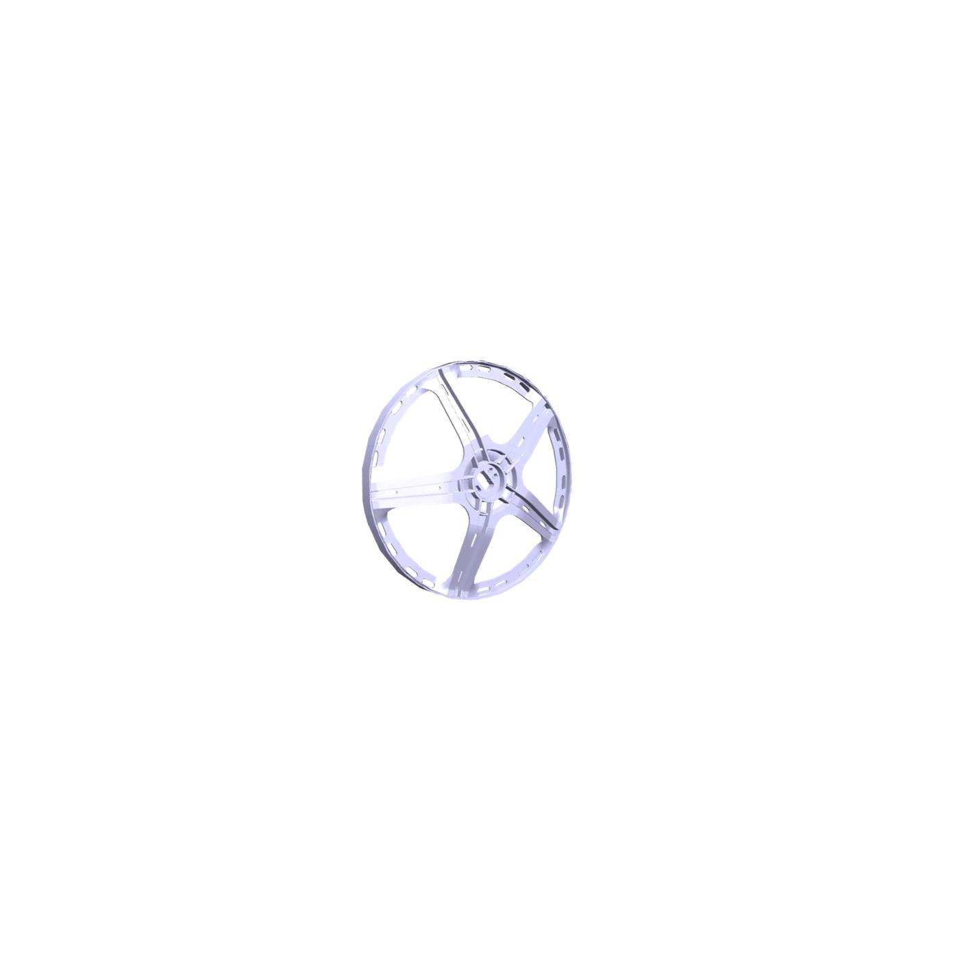 AEG pulley, plastic, Ø273mm,1000rpm 1323965309