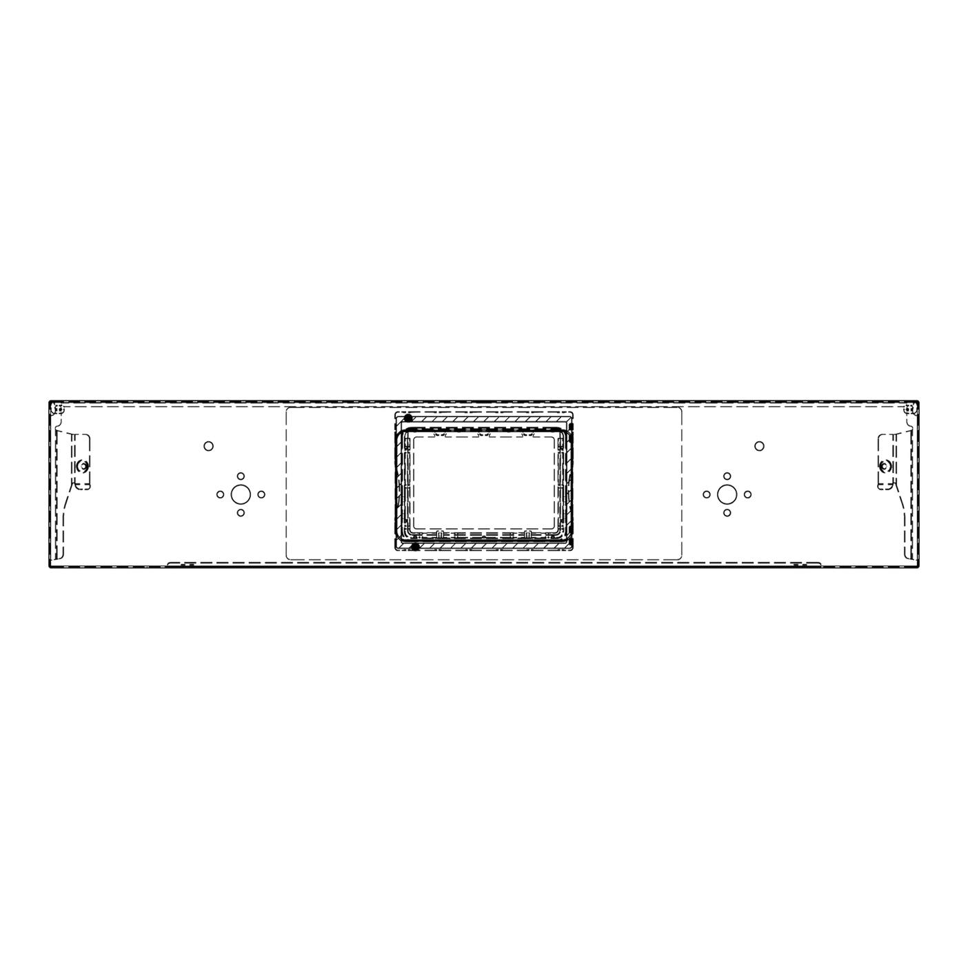AEG panel mandos, inox 140198598041