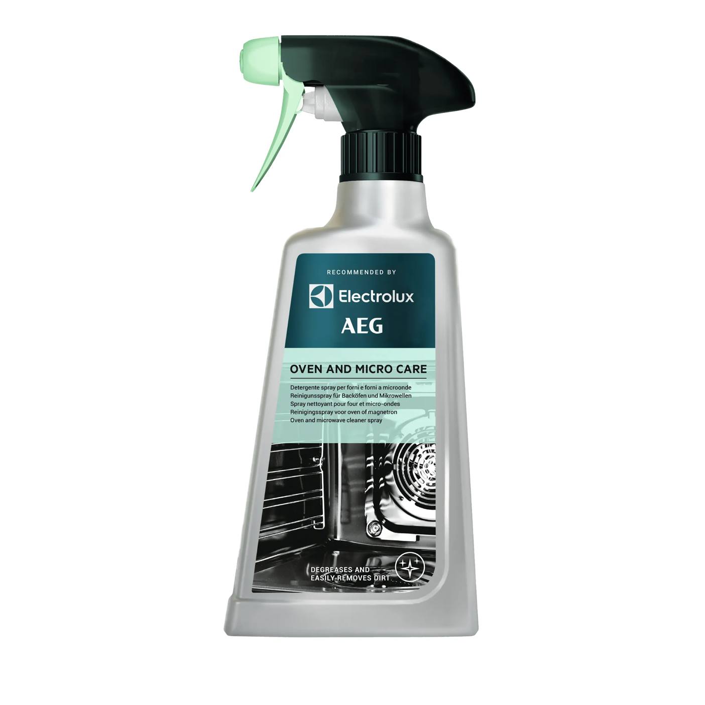 AEG Oven and Micro Care - Reinigungsspray für Backöfen und Mikrowellen (500 ml) 9029865269