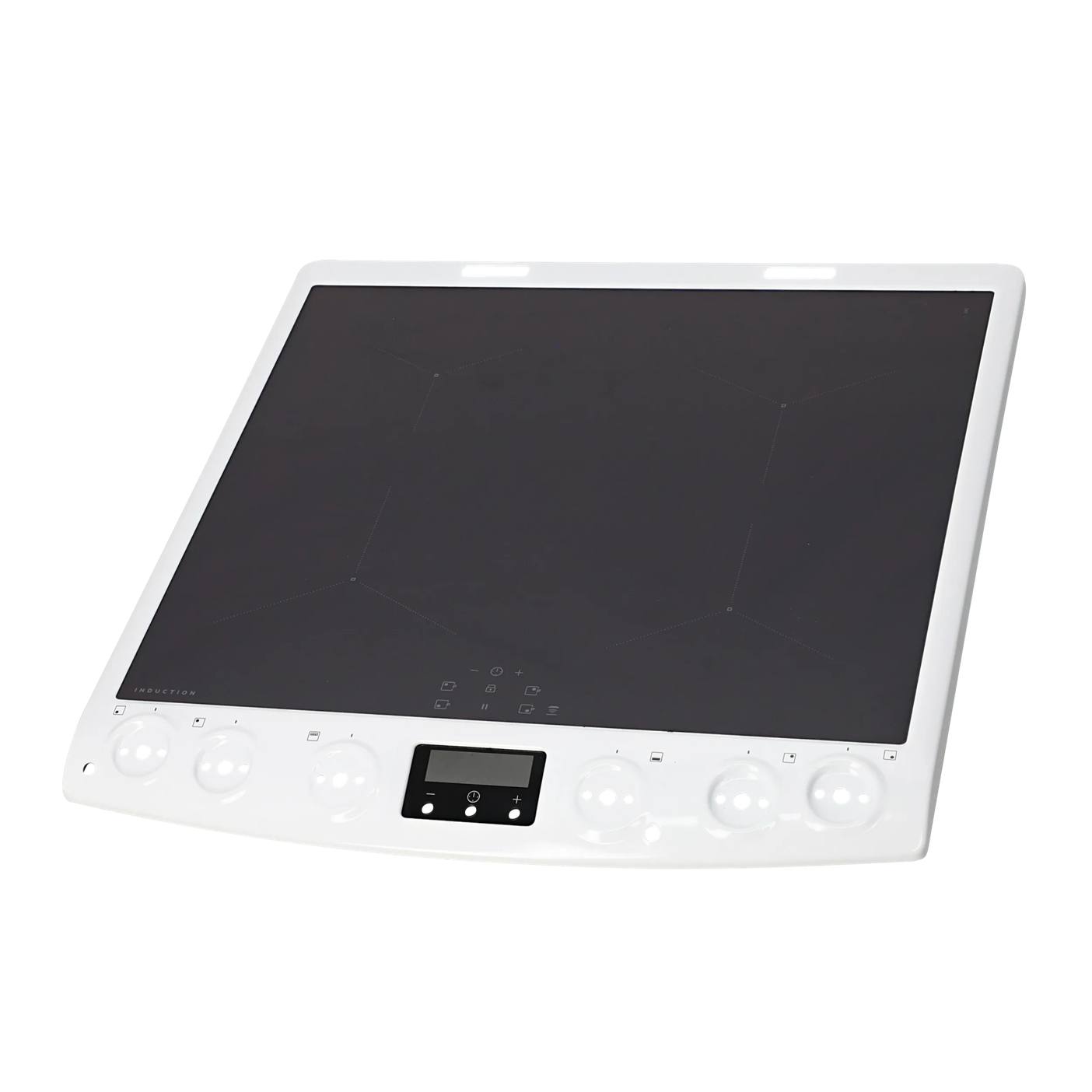 AEG Glasplatte mit Rahmen, weiss, 60cm 140232512388
