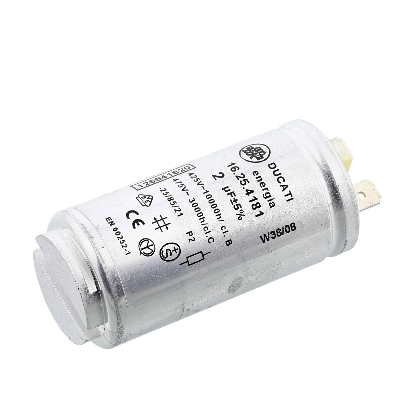 Electrolux Condensador de arranque para secadora de tambor 1256418201