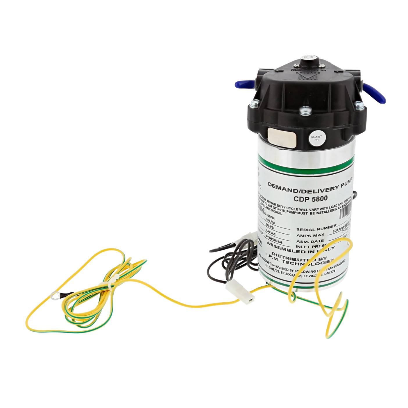 AEG bomba,termico,protector,250V/1,6A, 1000rpm 140014058014