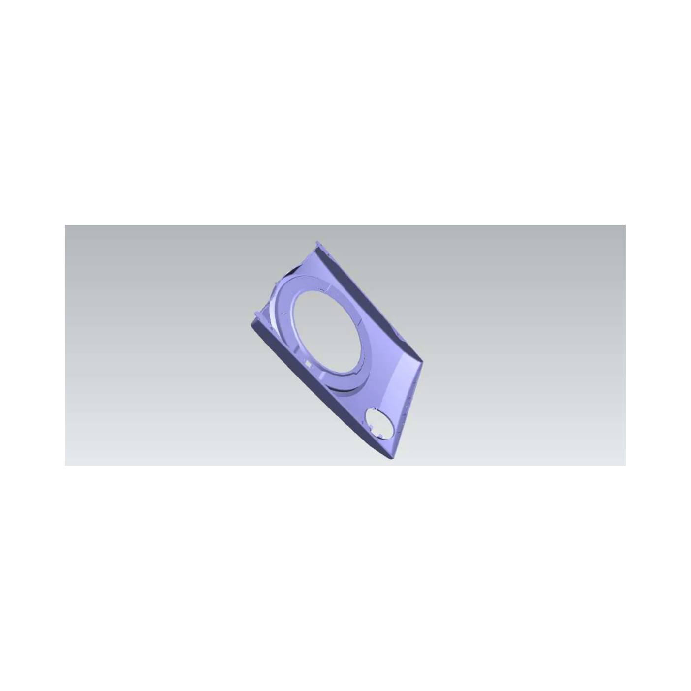 AEG panel frontal, mueble, plata, WD 140010756561