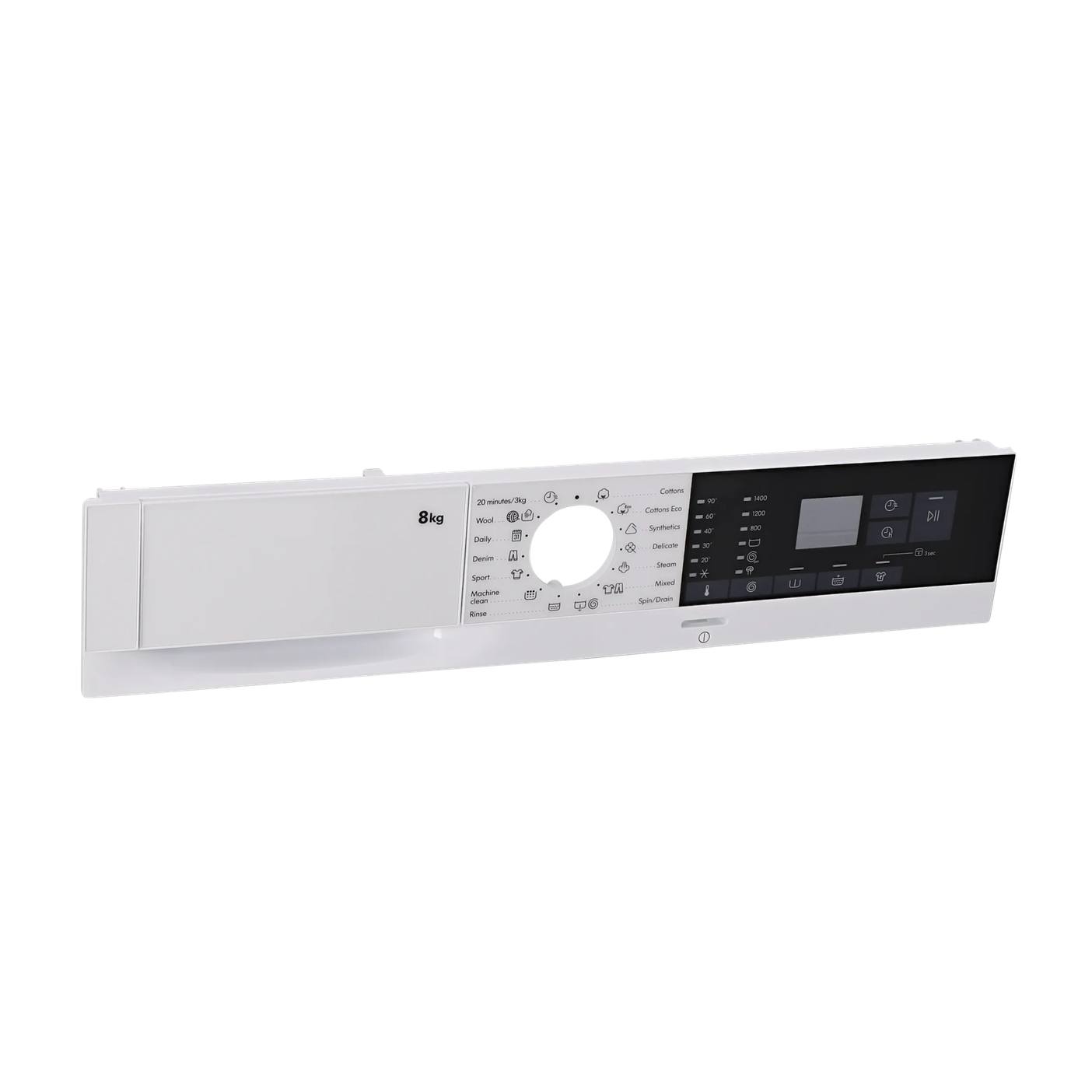 AEG panel mandos, blanco 140166018014