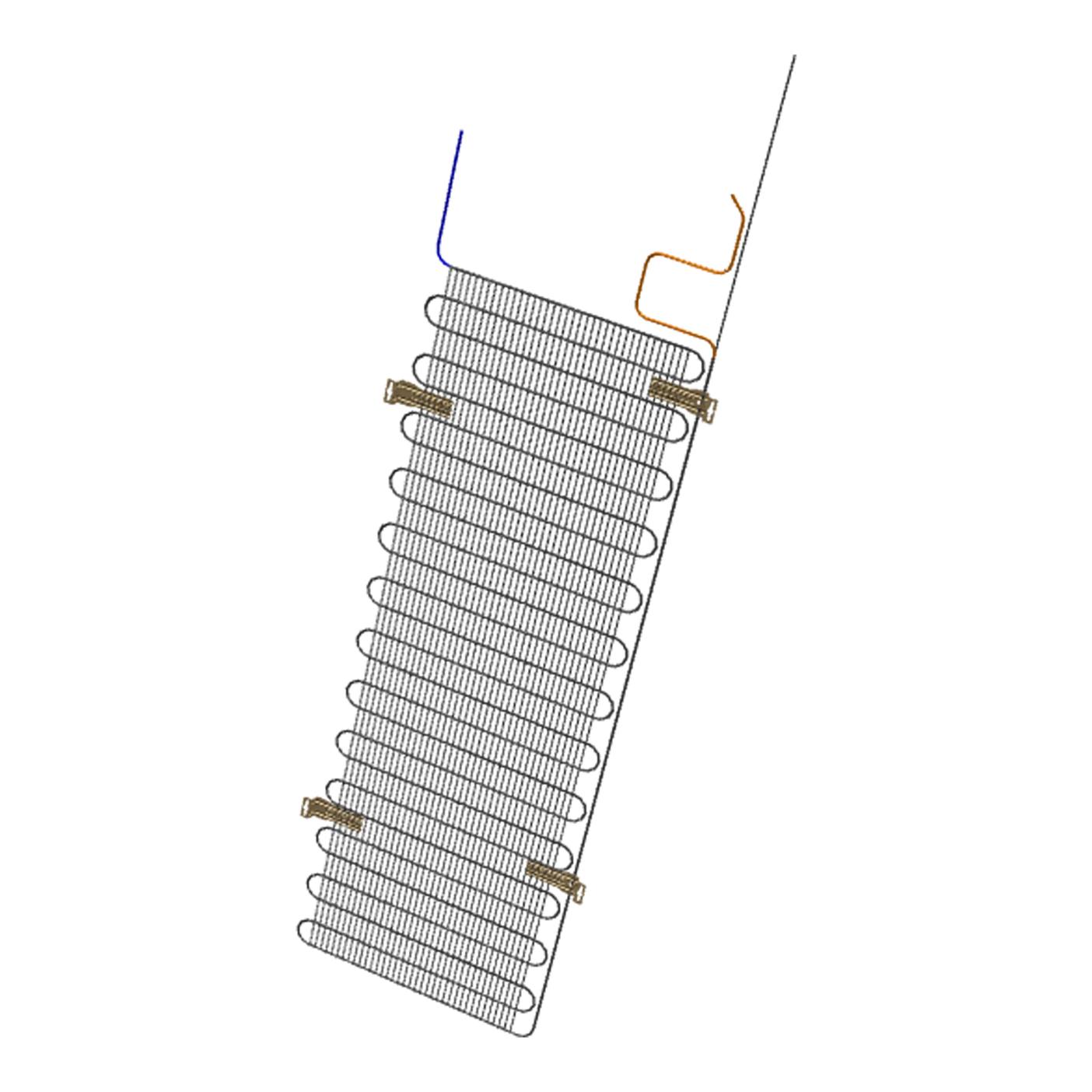 AEG condenser, complete, 512x1320.8mm 8582667001720