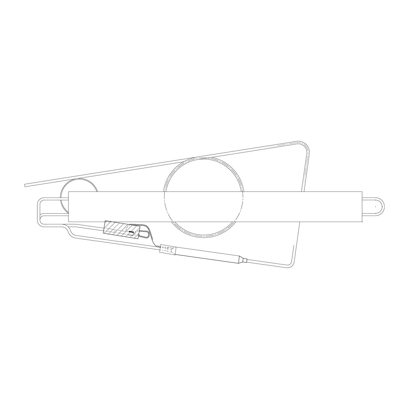 AEG Conjunto completo de evaporador para frigorífico 2425320120