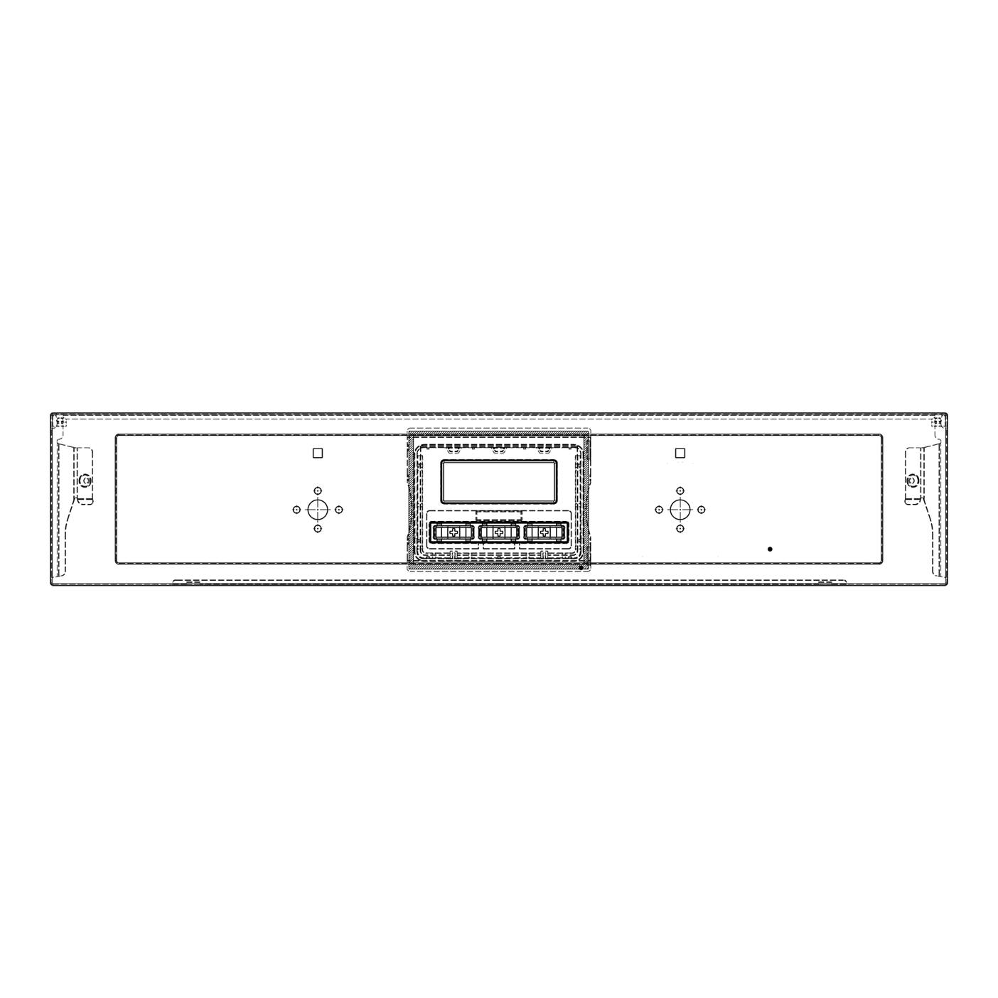 Electrolux panel mandos, inox 140234723017
