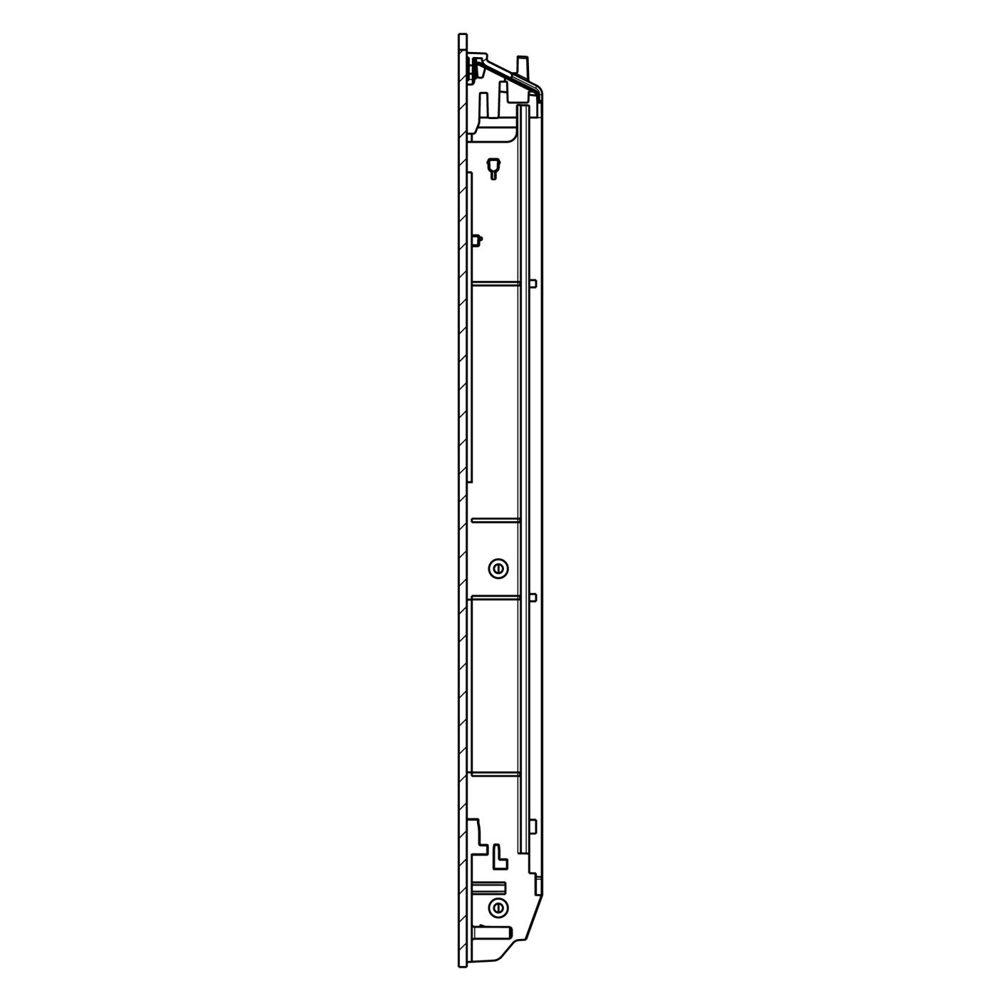 AEG Montage Türglas - 592x471mm 140032479051