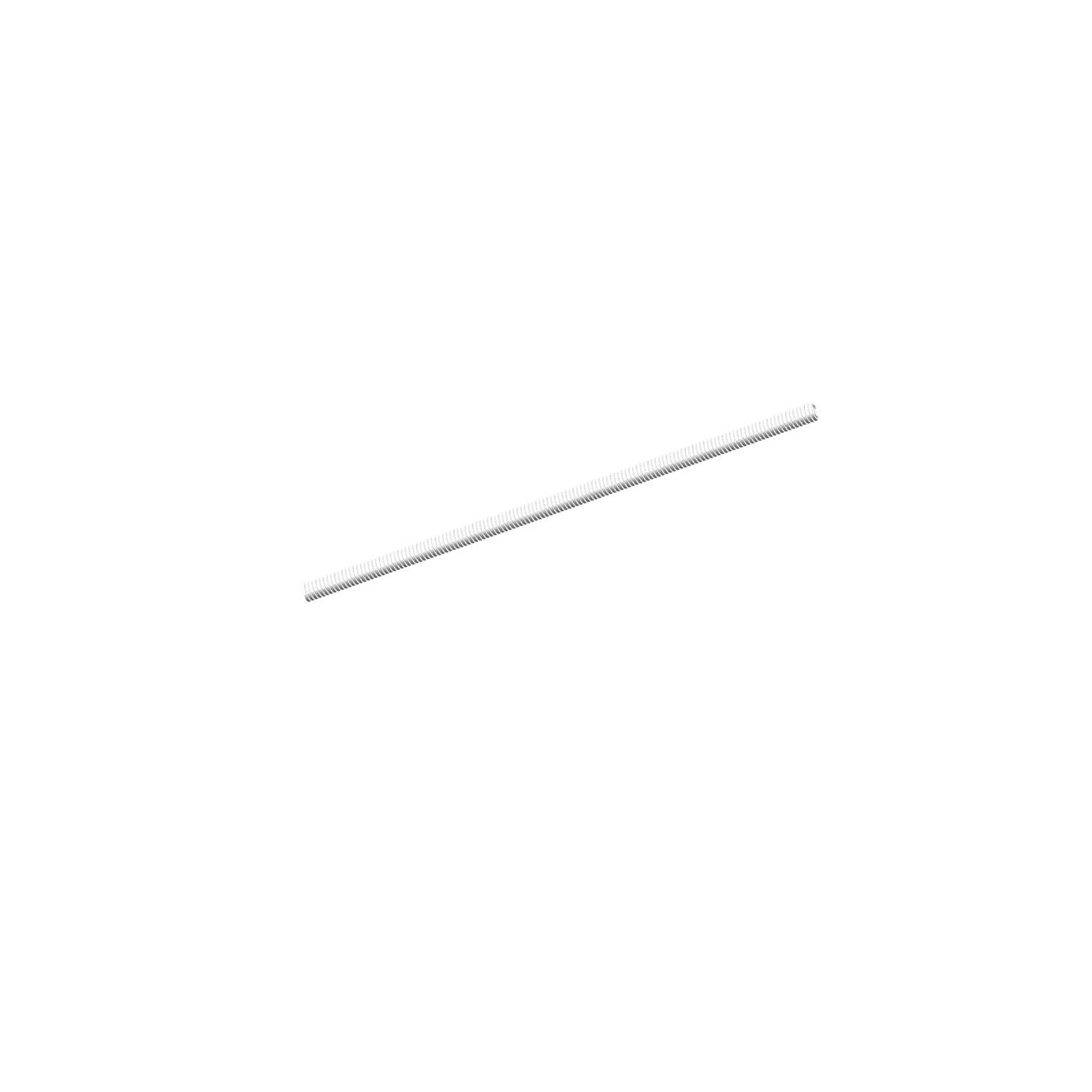 AEG tubo rebosadero, gris, L=350mm 140000125017