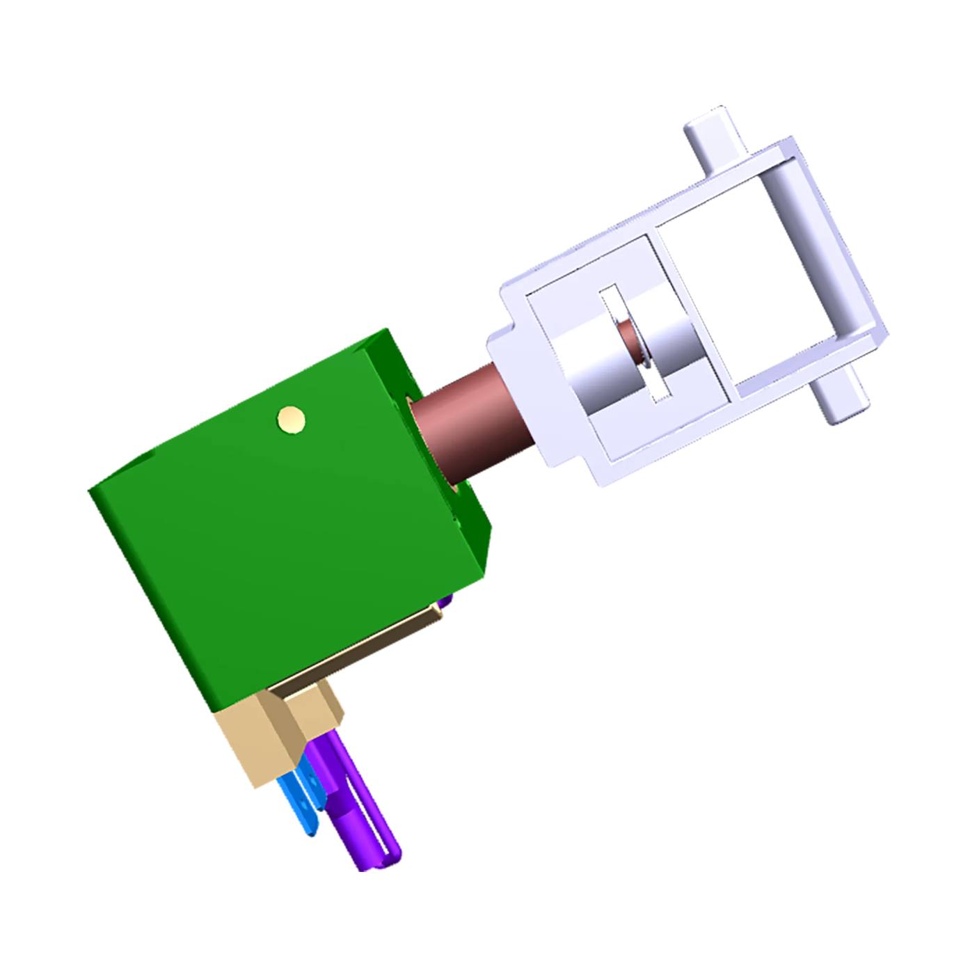 Zanussi solenoid, ice-maker 2416757066
