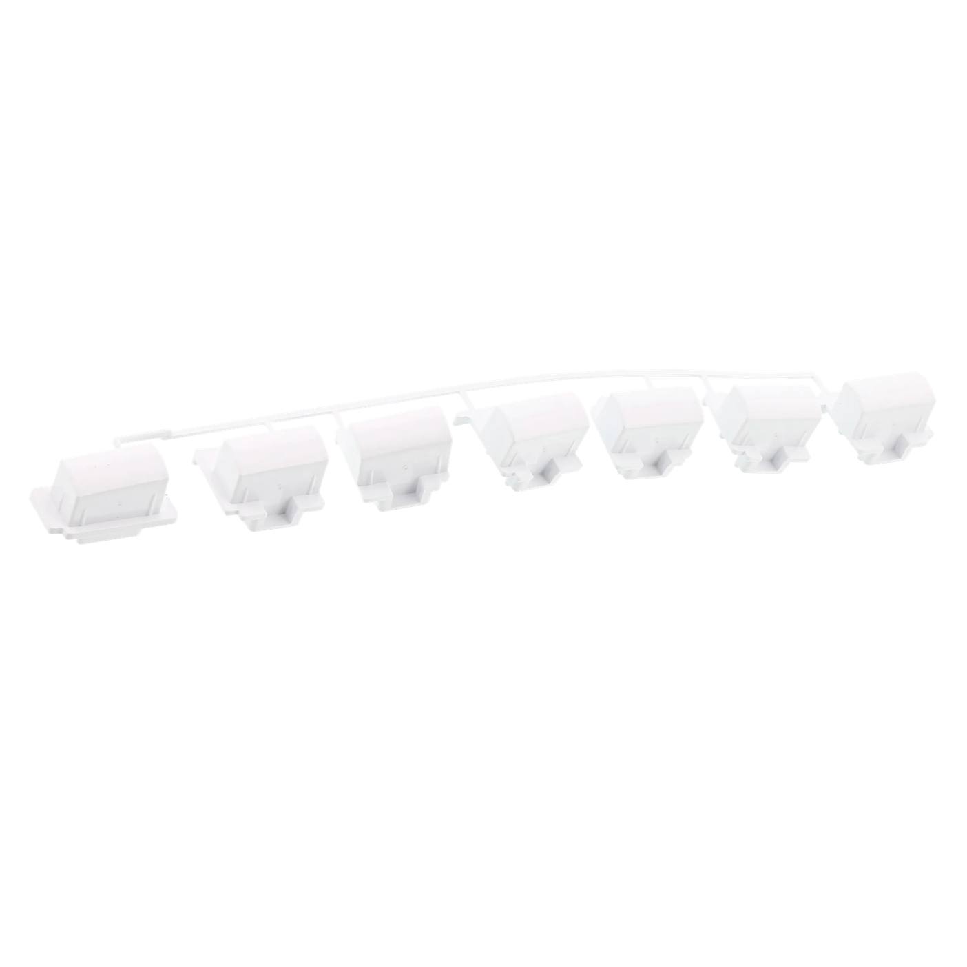 AEG conjunto teclas,blanco,rectangular,6+1 1366126009