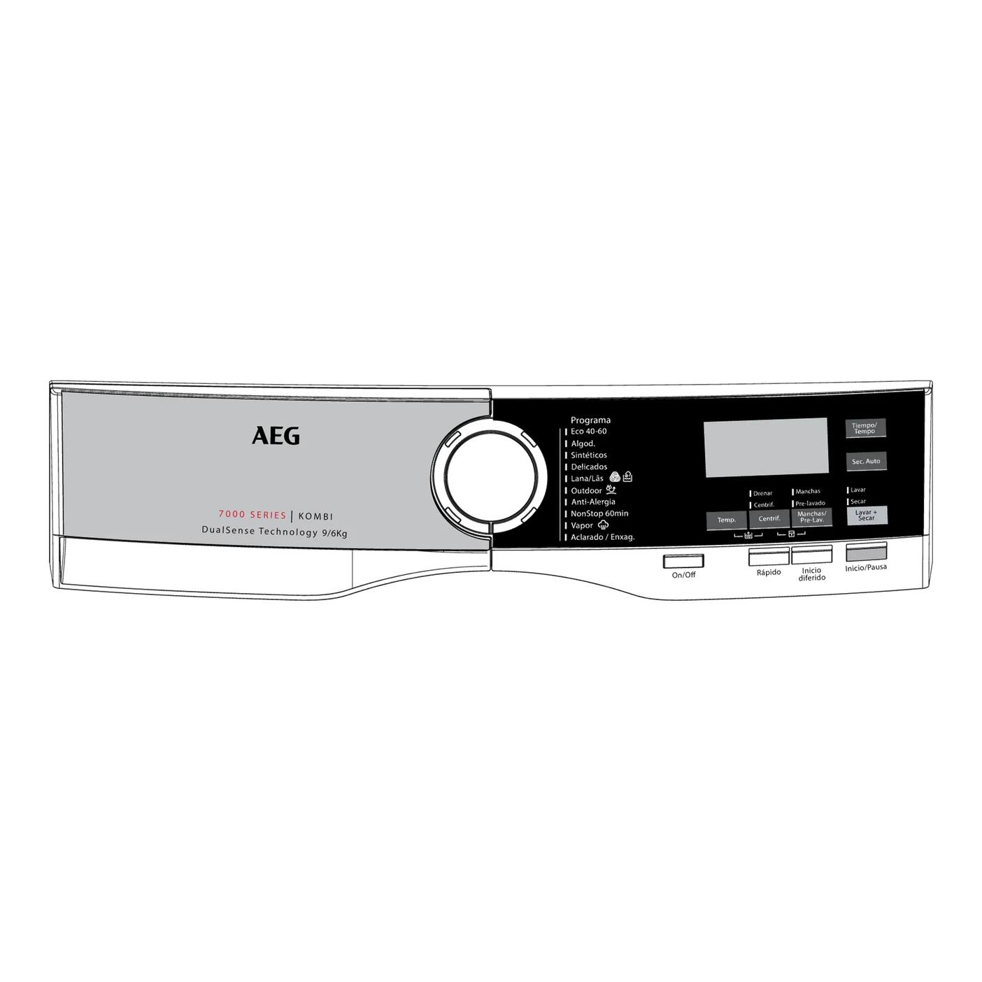 AEG panel mandos, blanco, AEG 140227251018