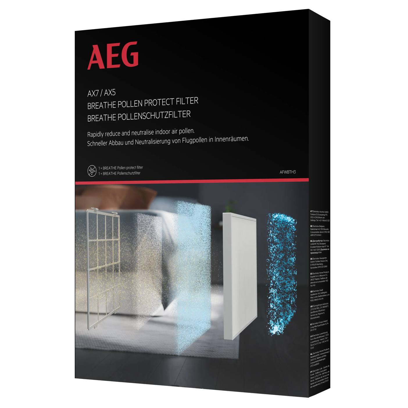 AEG AFWBTH3 Breathe Filter AX5/7 9009233306