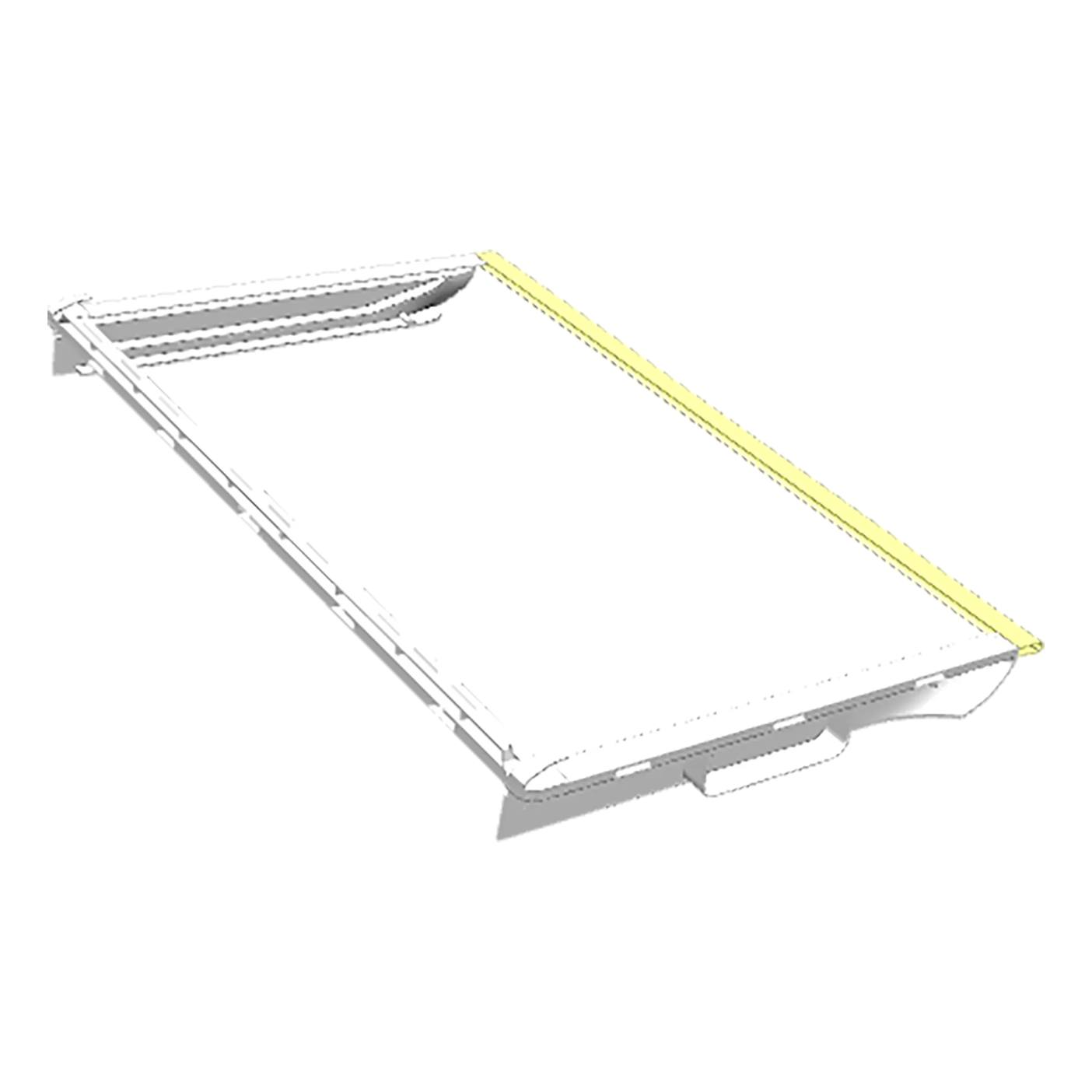 Zanussi Glass Panel Assembly,Rails,Neu 2651113132