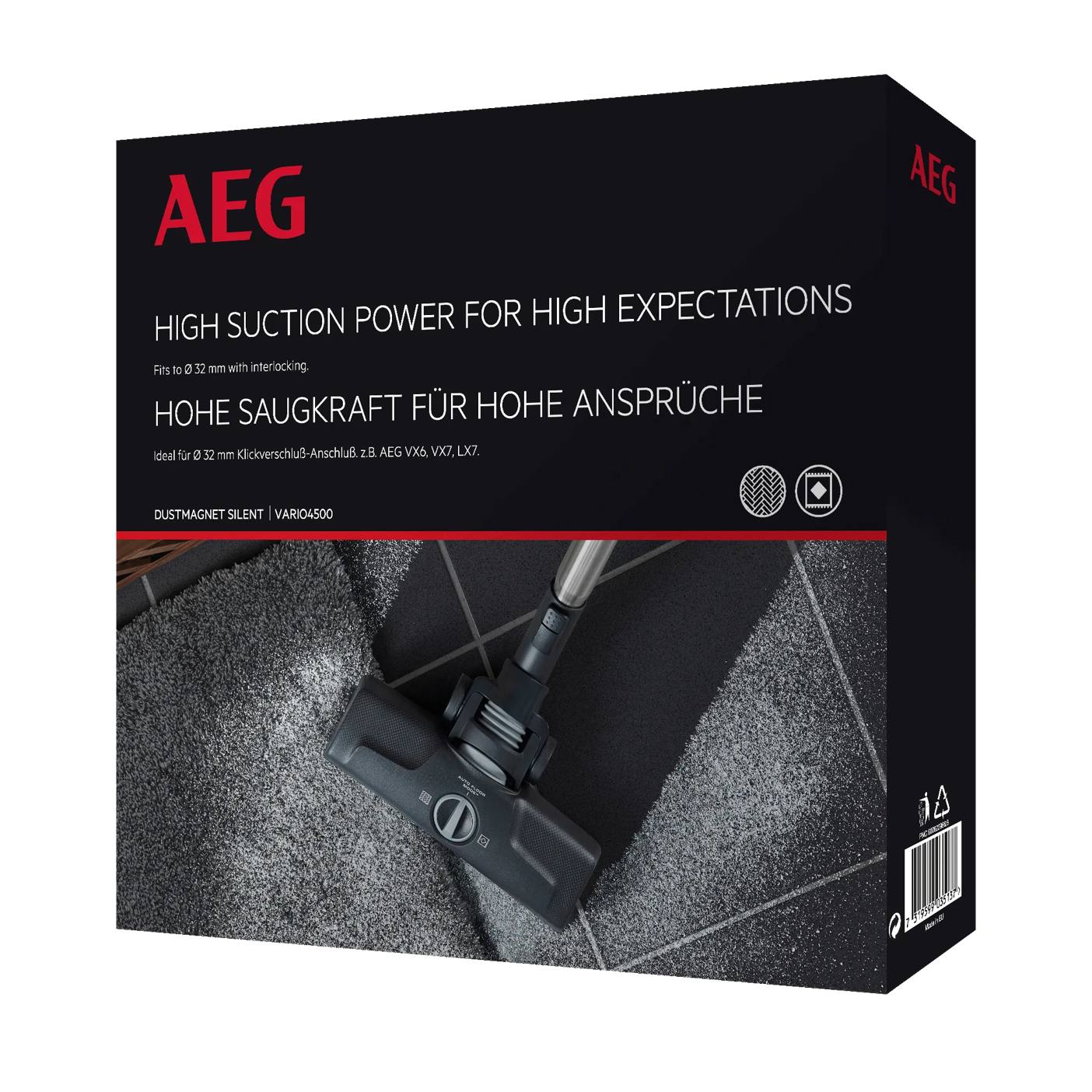 AEG VARIO4500 Extra leistungsstarke Kombinationsdüse für alle Böden. 9009229668