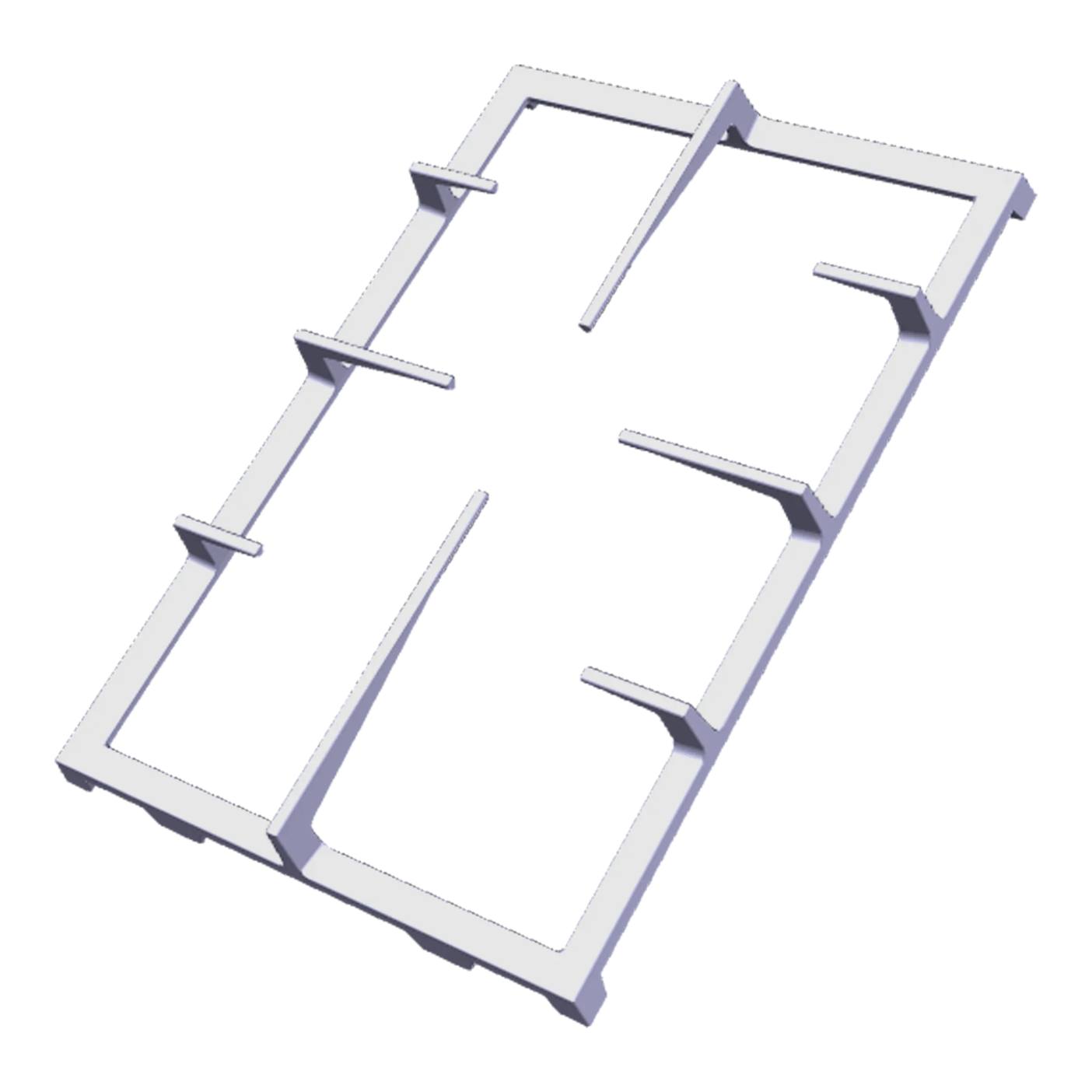 Zanussi grid, pan support, left, 140198577011
