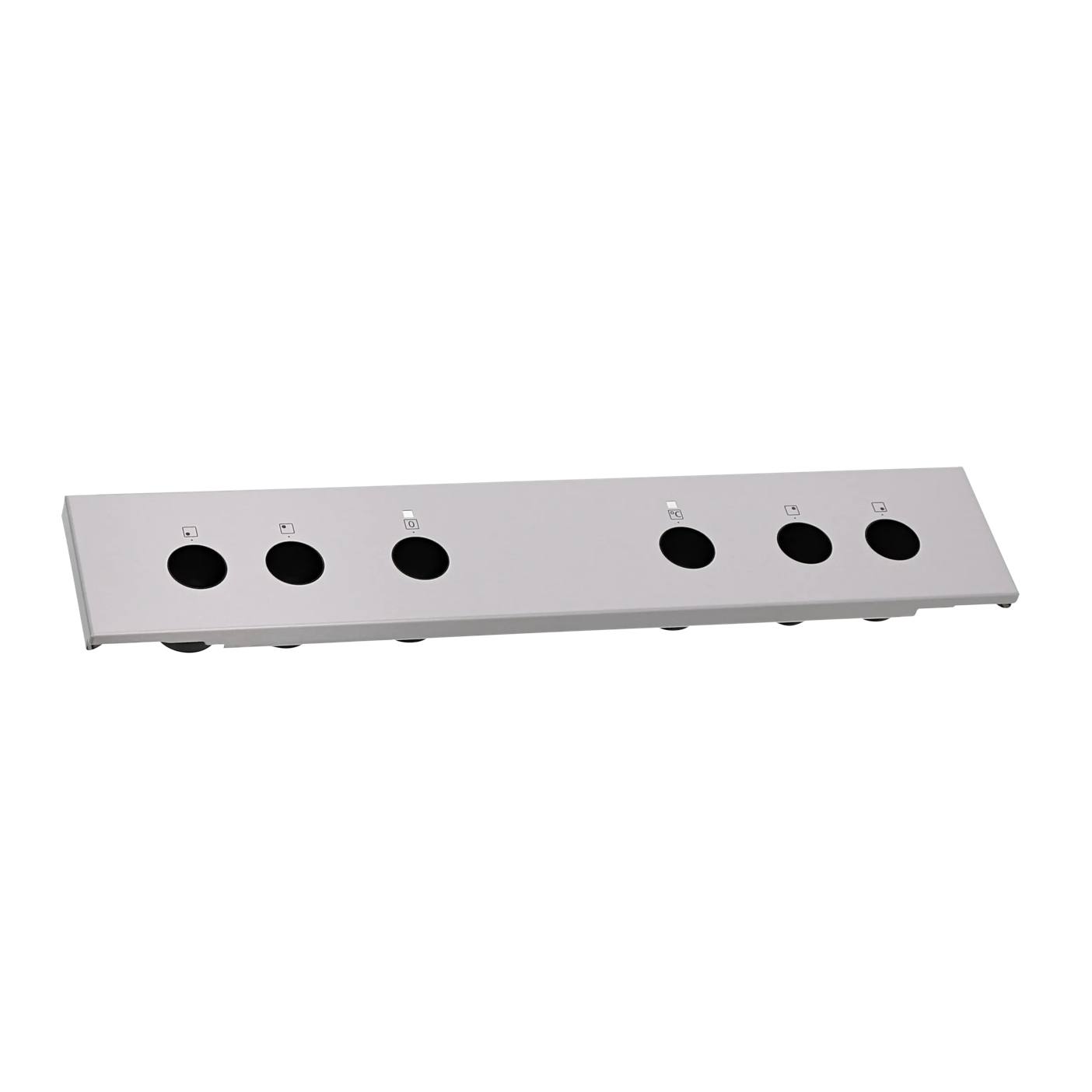 AEG controlepaneel, inox, 60cm, 6K 140278161504