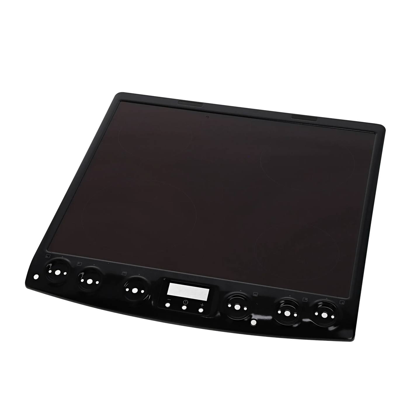 AEG Glasplatte mit Rahmen, schwarz, 60cm 140230610291