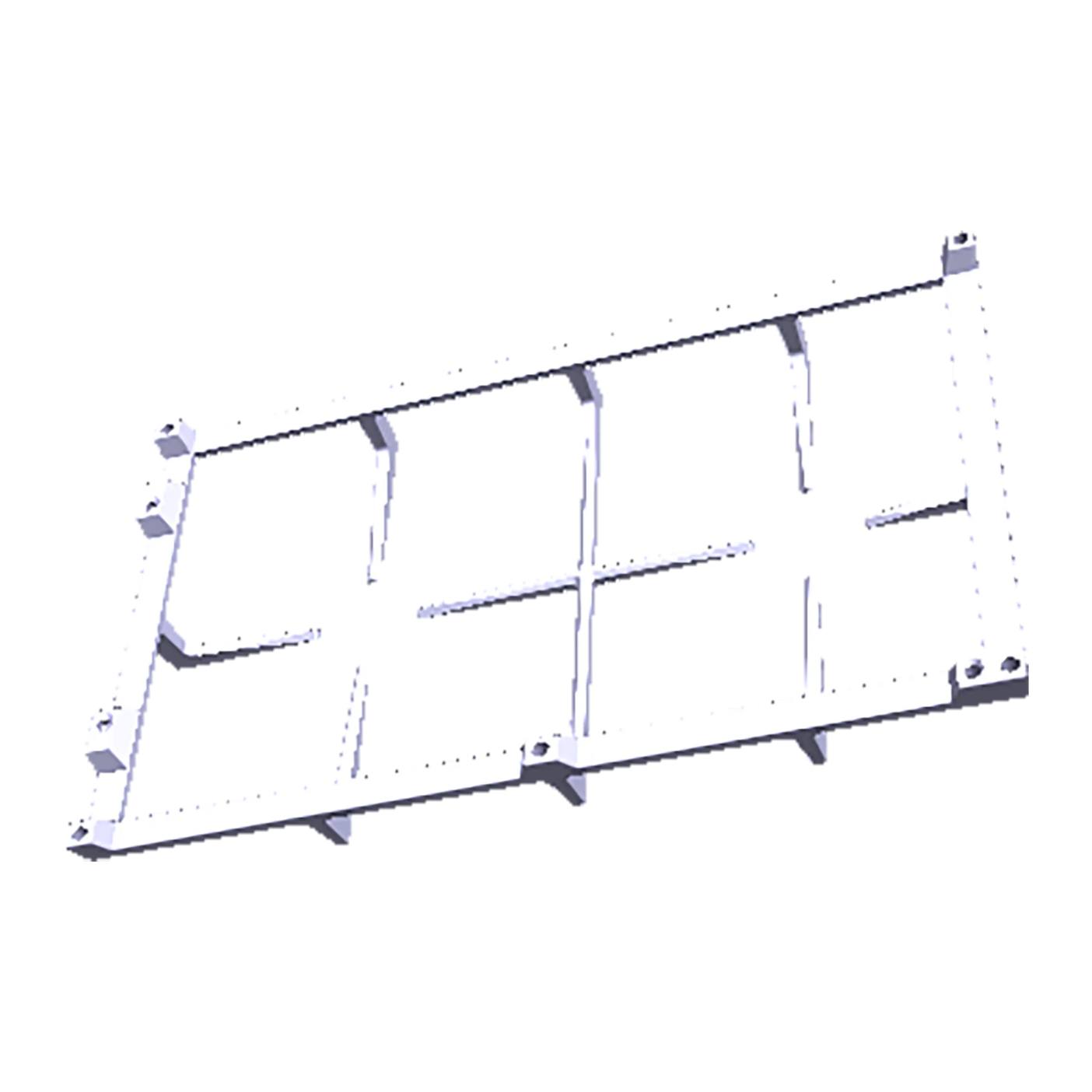 Zanussi grid, pan support, right, 140207813019