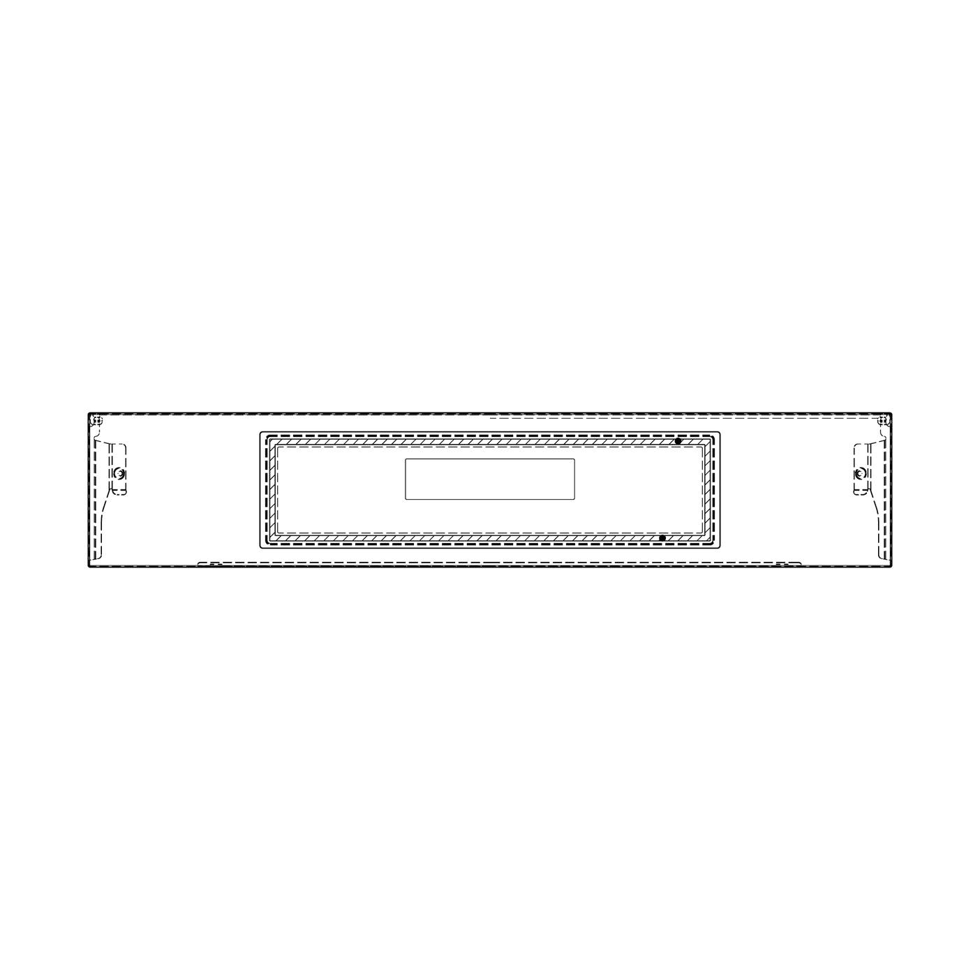 Electrolux panel mandos, inox 140014124022
