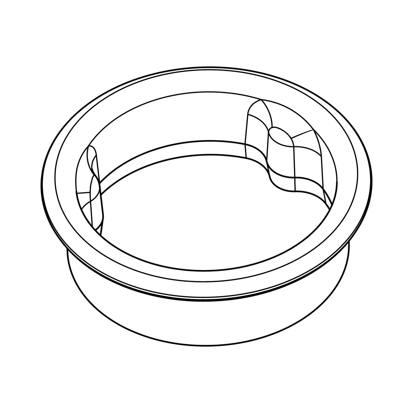 Electrolux manguito, por encima de, distribuidor, 2086828023