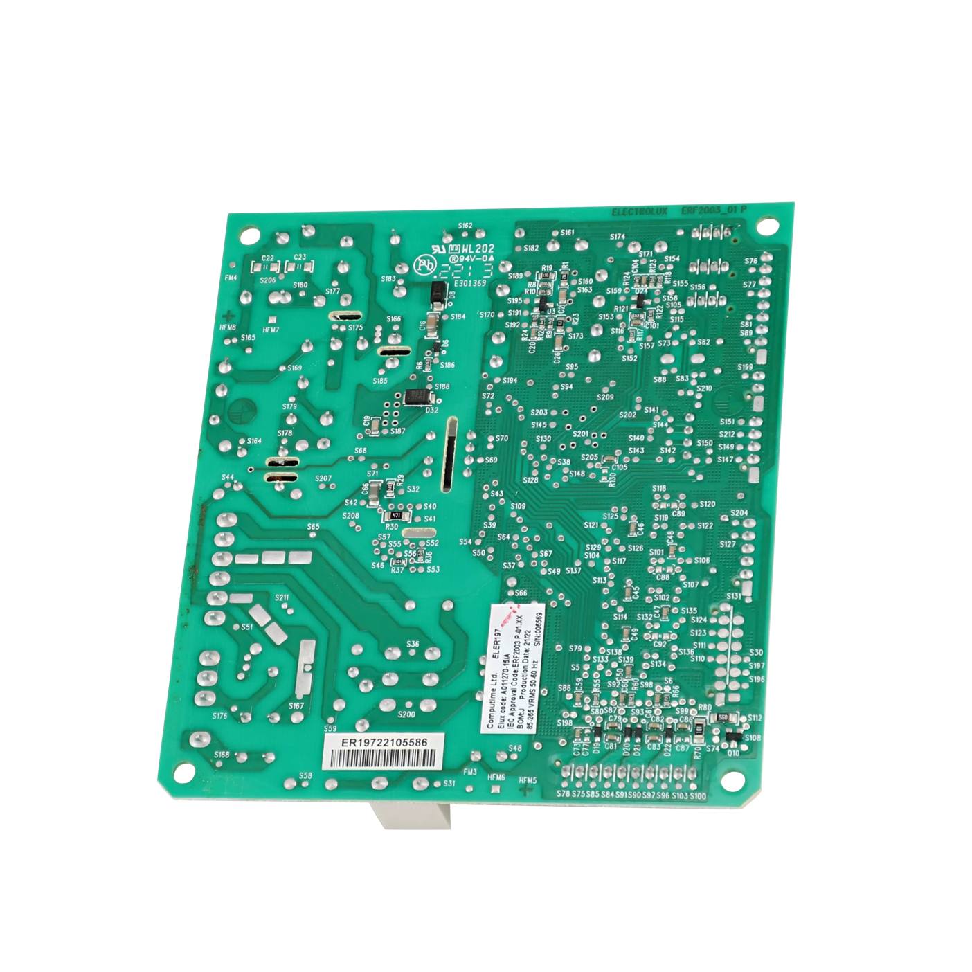 Electrolux konfigurerad elektronik, kraftkort 982140205449370