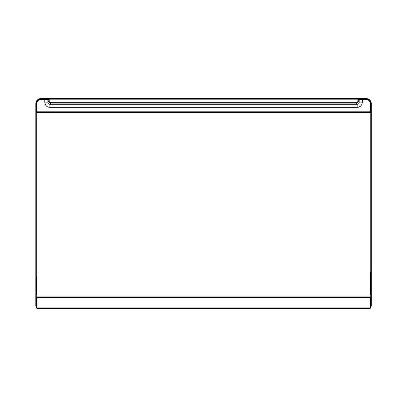 AEG Glasregal, komplett, 458.5x287mm 2651093235