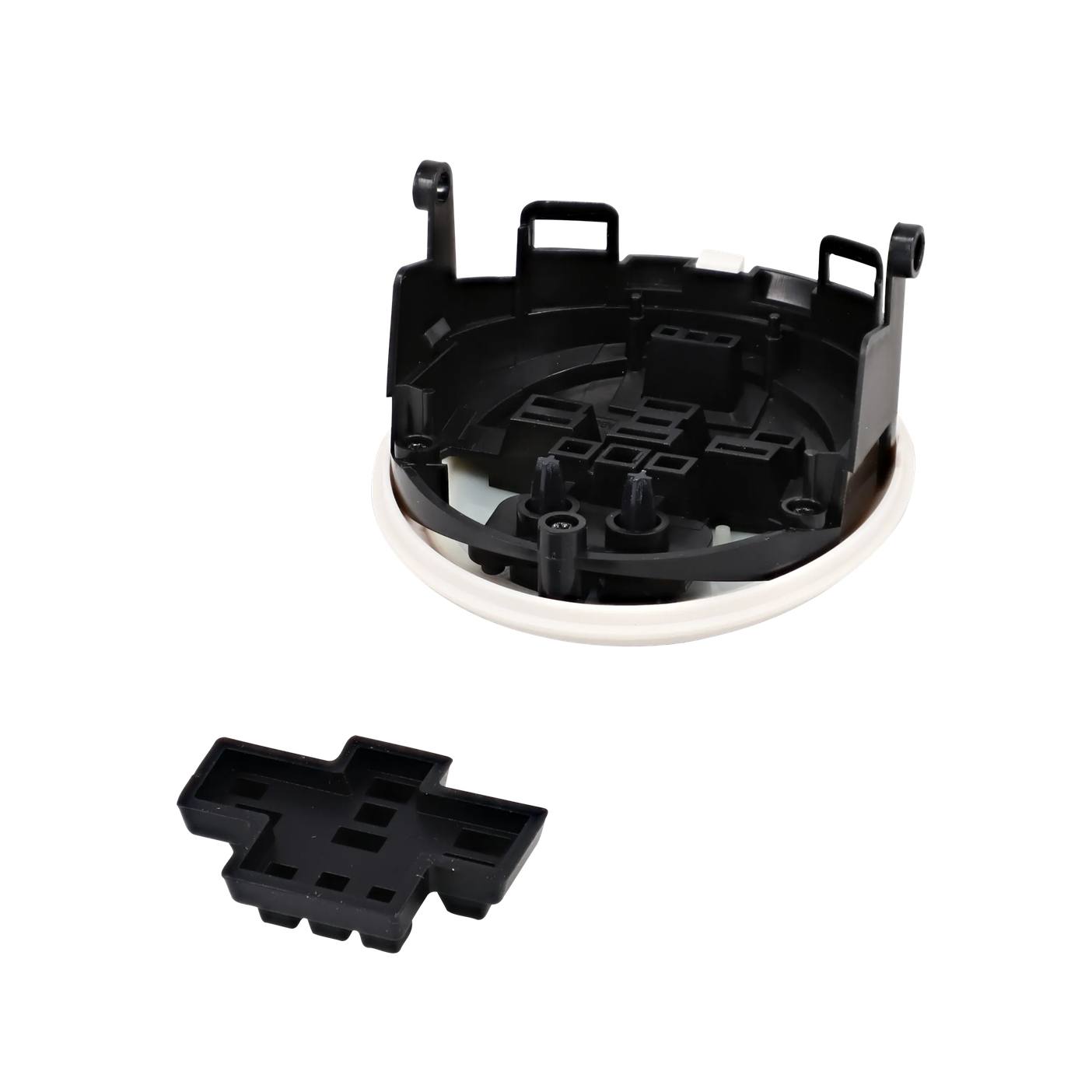 AEG display,tapa,blanco,shell,silver ring 140223070065