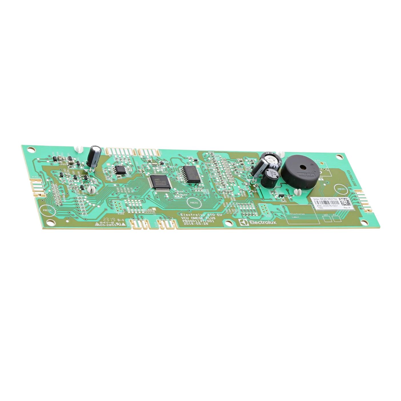 Electrolux konfigurerad elektronik, användargränssnitt, VCU 982140057611432