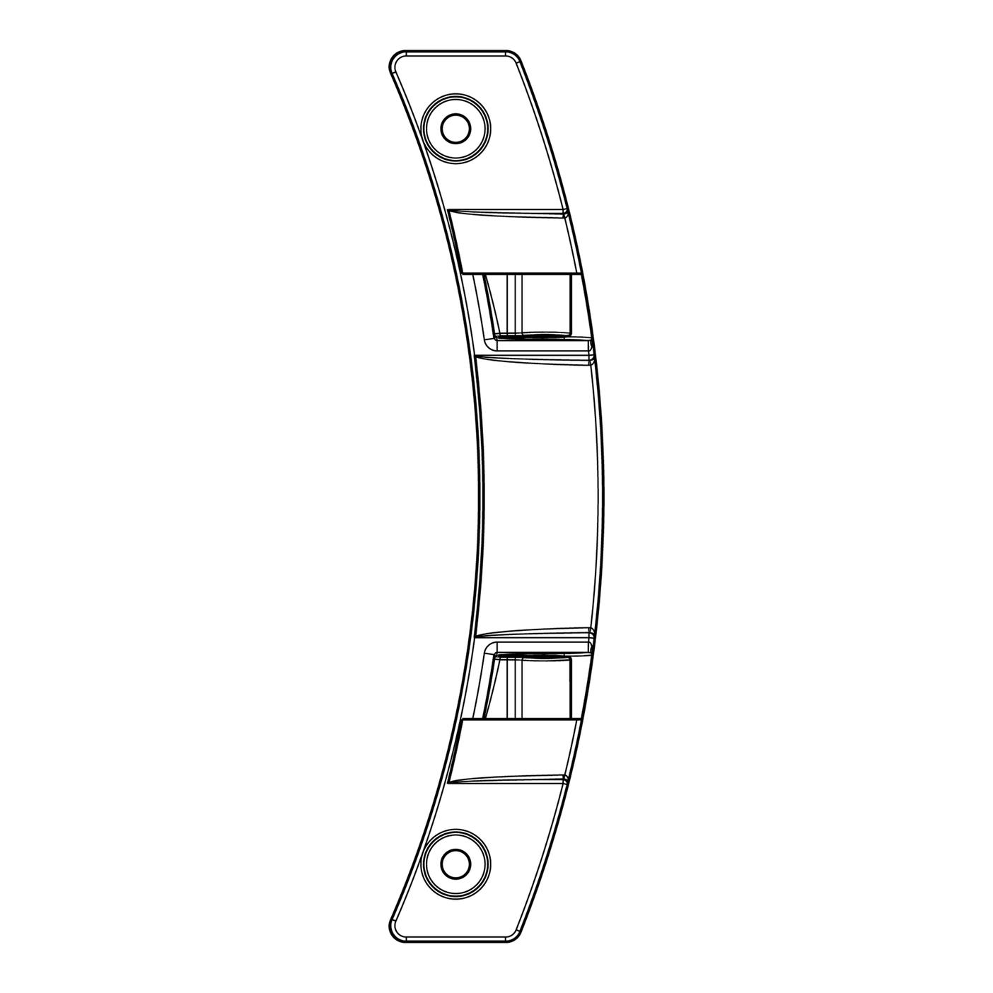 AEG bisagra puerta, puerta cristal, UL 8581366253236