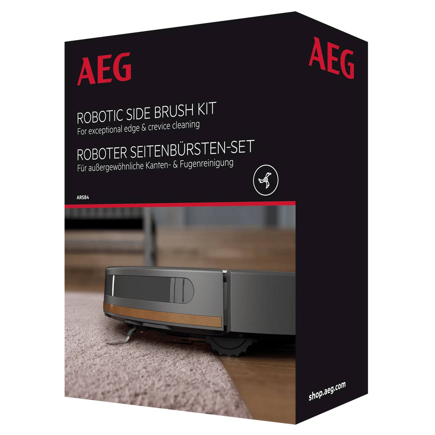 AEG Roboter Seitenbürstensatz 9009235178