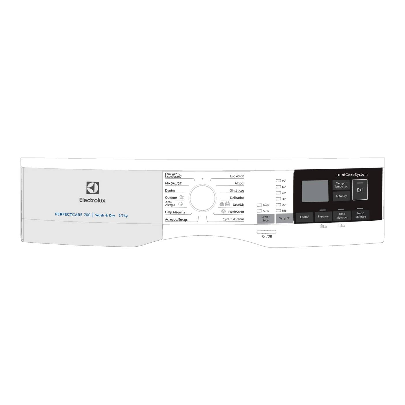Electrolux panel mandos, blanco, Electrolux 140227452012