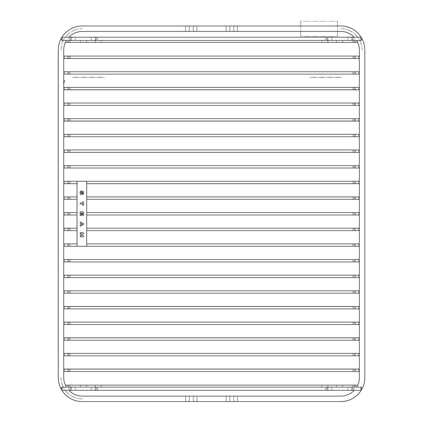 AEG Grillrost, 468x382mm 140067172290
