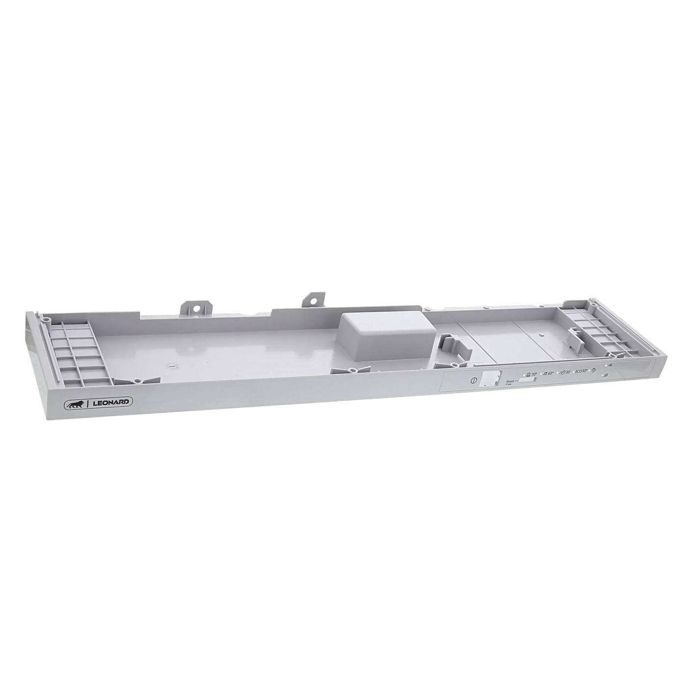 AEG panel mandos, gris, Leonard 8091740129