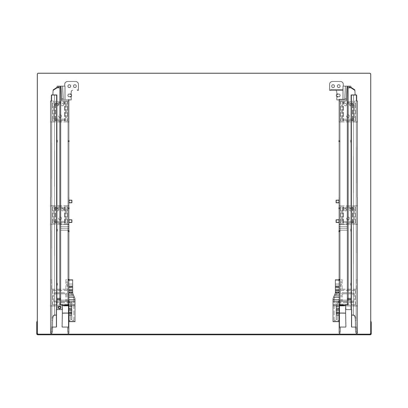 AEG Montage Türglas - 596x466mm 140144746058