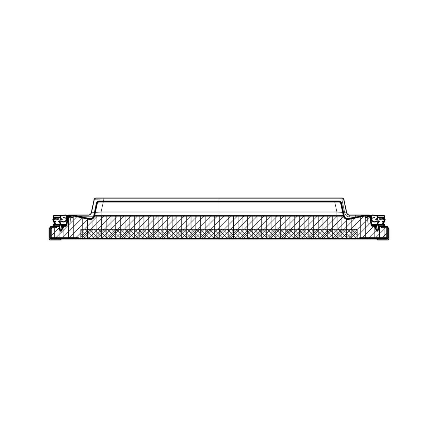 Electrolux Puerta del congelador - Blanco - 538x1728mm 140156965018