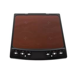 cooking top with frame,black,60cm