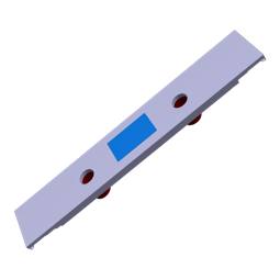 BEDIENBLENDE,INOX,60CM,LUX,2K