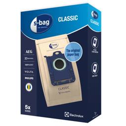 E200B s-bag® Classic Sacs Aspirateur, 5 sacs