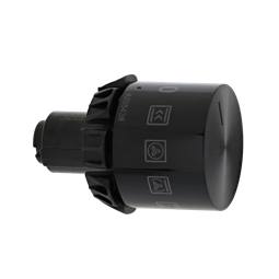 knob, function, black, 10+0