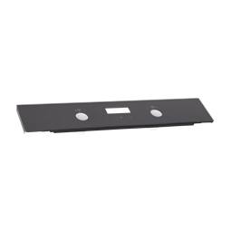 Bedienblende,schwarz,60cm, SET, 2K