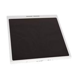 cooking top with frame,white,596x600mm
