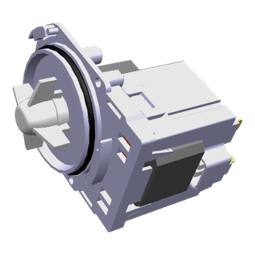 drain pump, with, thermal cut-out